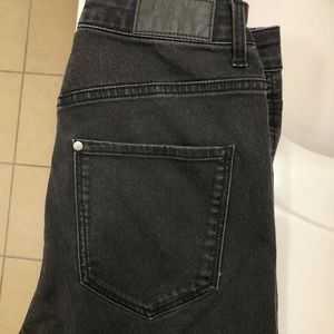 High Waisted Black Jeans